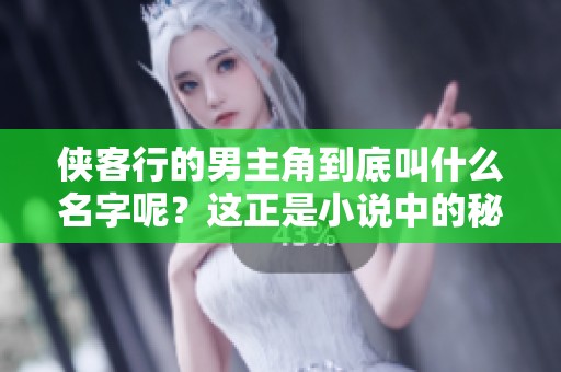 侠客行的男主角到底叫什么名字呢？这正是小说中的秘密所在。