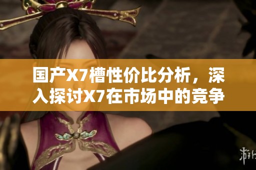 国产X7槽性价比分析，深入探讨X7在市场中的竞争力表现