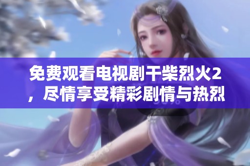 免费观看电视剧干柴烈火2，尽情享受精彩剧情与热烈情感
