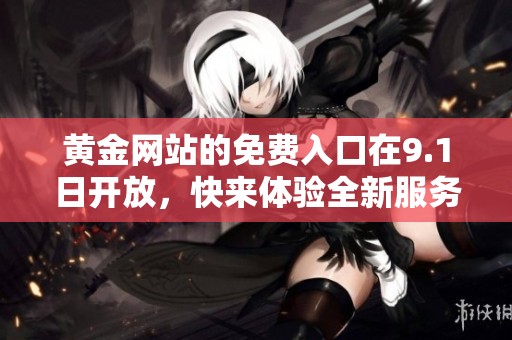 黄金网站的免费入口在9.1日开放，快来体验全新服务吧！