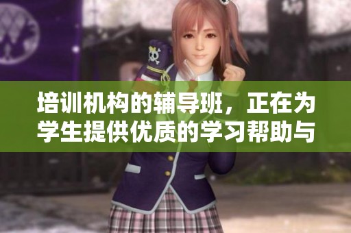 培训机构的辅导班，正在为学生提供优质的学习帮助与指导