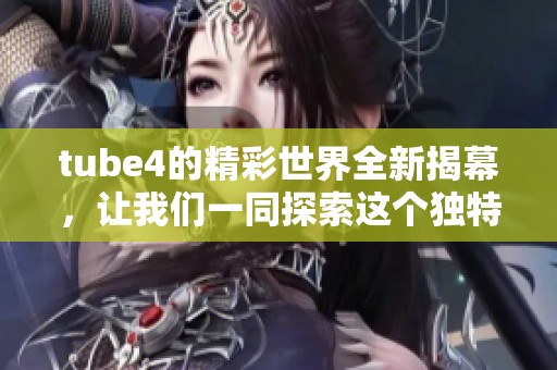 tube4的精彩世界全新揭幕，让我们一同探索这个独特的平台魅力