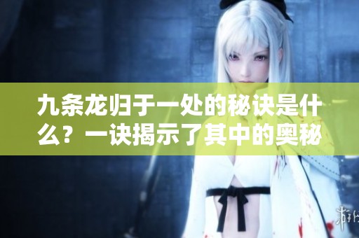 九条龙归于一处的秘诀是什么？一诀揭示了其中的奥秘