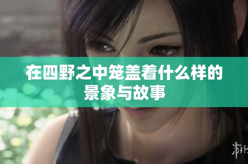在四野之中笼盖着什么样的景象与故事