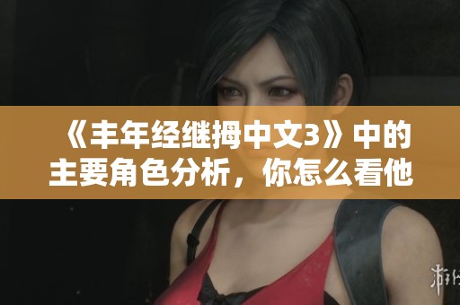 《丰年经继拇中文3》中的主要角色分析，你怎么看他们的性格与发展？
