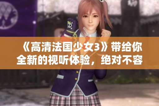 《高清法国少女3》带给你全新的视听体验，绝对不容错过这一精彩续集