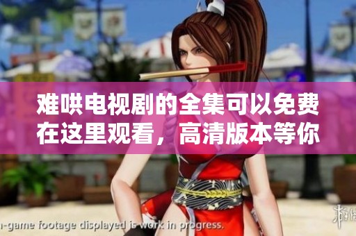 难哄电视剧的全集可以免费在这里观看，高清版本等你来体验