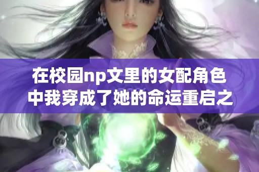 在校园np文里的女配角色中我穿成了她的命运重启之旅