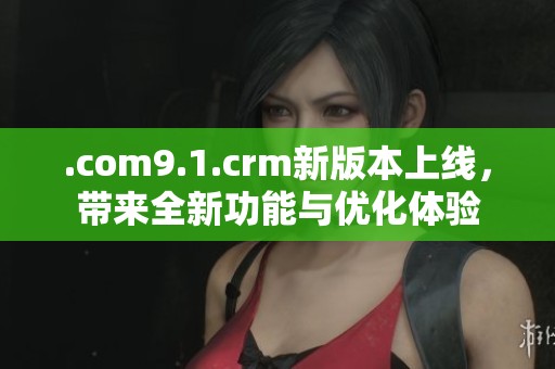 .com9.1.crm新版本上线，带来全新功能与优化体验