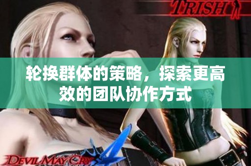 轮换群体的策略，探索更高效的团队协作方式