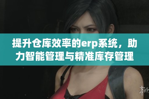 提升仓库效率的erp系统，助力智能管理与精准库存管理