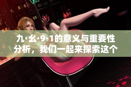 九·幺·9·1的意义与重要性分析，我们一起来探索这个独特的数字组合