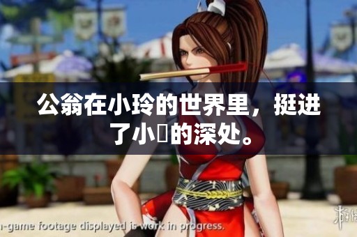 公翁在小玲的世界里，挺进了小泬的深处。