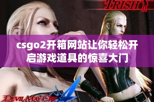 csgo2开箱网站让你轻松开启游戏道具的惊喜大门