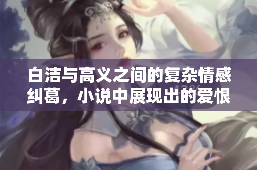 白洁与高义之间的复杂情感纠葛，小说中展现出的爱恨交织故事