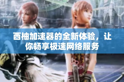 西柚加速器的全新体验，让你畅享极速网络服务
