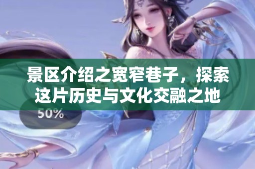 景区介绍之宽窄巷子，探索这片历史与文化交融之地