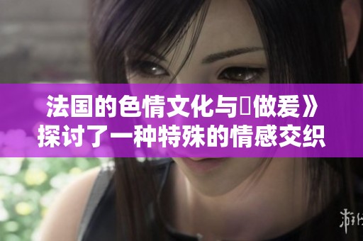 法国的**文化与巜做爰》探讨了一种特殊的情感交织与体验