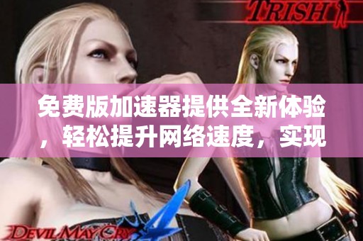 免费版加速器提供全新体验，轻松提升网络速度，实现畅快上网。
