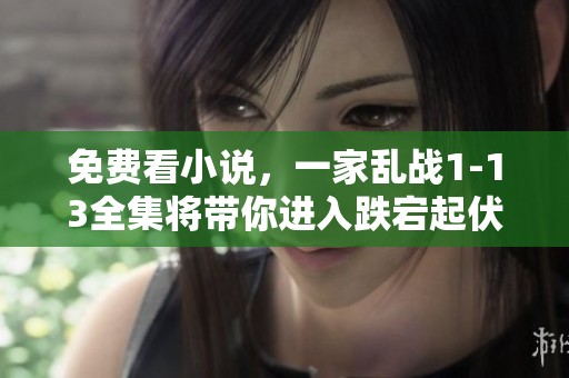 免费看小说，一家乱战1-13全集将带你进入跌宕起伏的故事世界