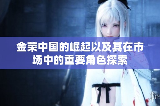 金荣中国的崛起以及其在市场中的重要角色探索