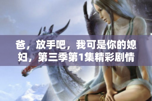 爸，放手吧，我可是你的媳妇，第三季第1集精彩剧情揭秘