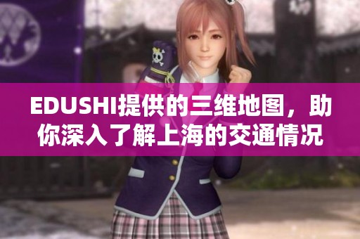 EDUSHI提供的三维地图，助你深入了解上海的交通情况