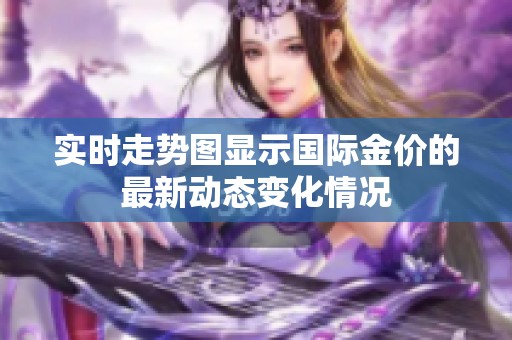 实时走势图显示国际金价的最新动态变化情况