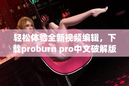 轻松体验全新视频编辑，下载proburn pro中文破解版带你畅享乐趣