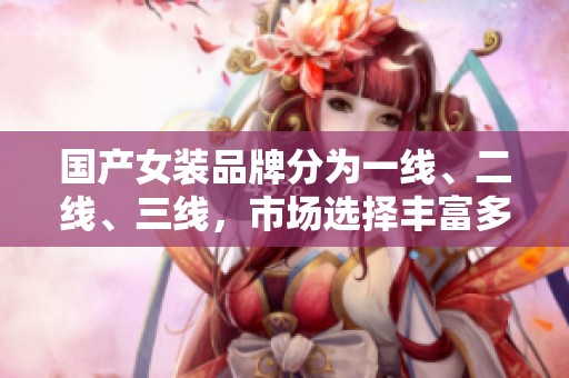 国产女装品牌分为一线、二线、三线，市场选择丰富多样