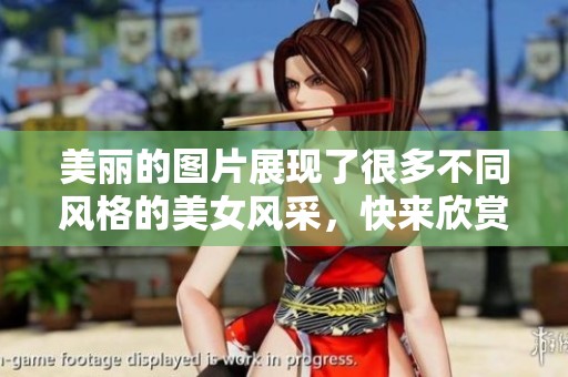 美丽的图片展现了很多不同风格的美女风采，快来欣赏这些绝佳的作品吧！