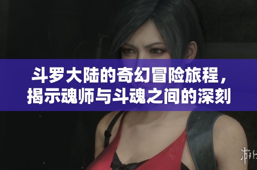 斗罗大陆的奇幻冒险旅程，揭示魂师与斗魂之间的深刻关系